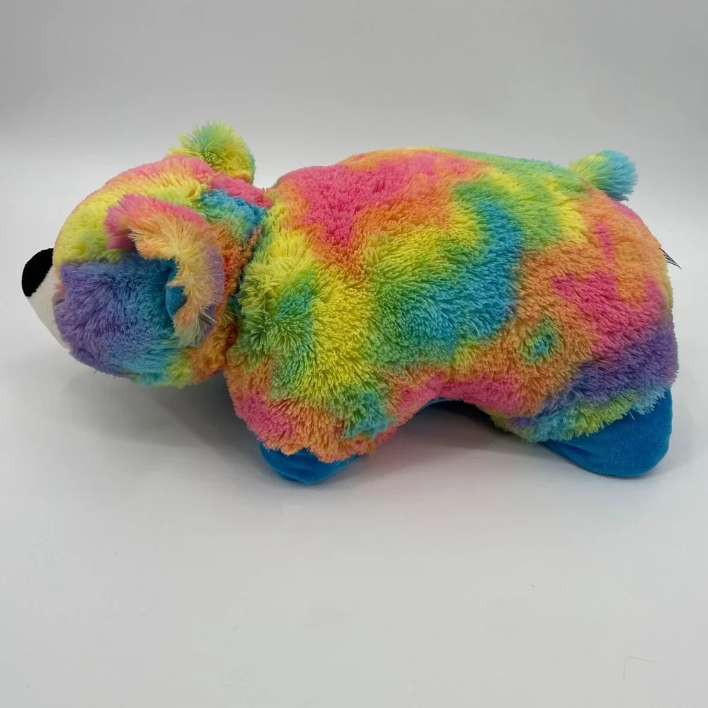 Pillow Pets Rainbow Tie Dye Bear 18